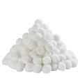 AREBOS Balles filtrantes pour piscines intérieures et extérieures 700g | 100 % polyéthylène Recyclable | Blanc Remplacent Sable-0