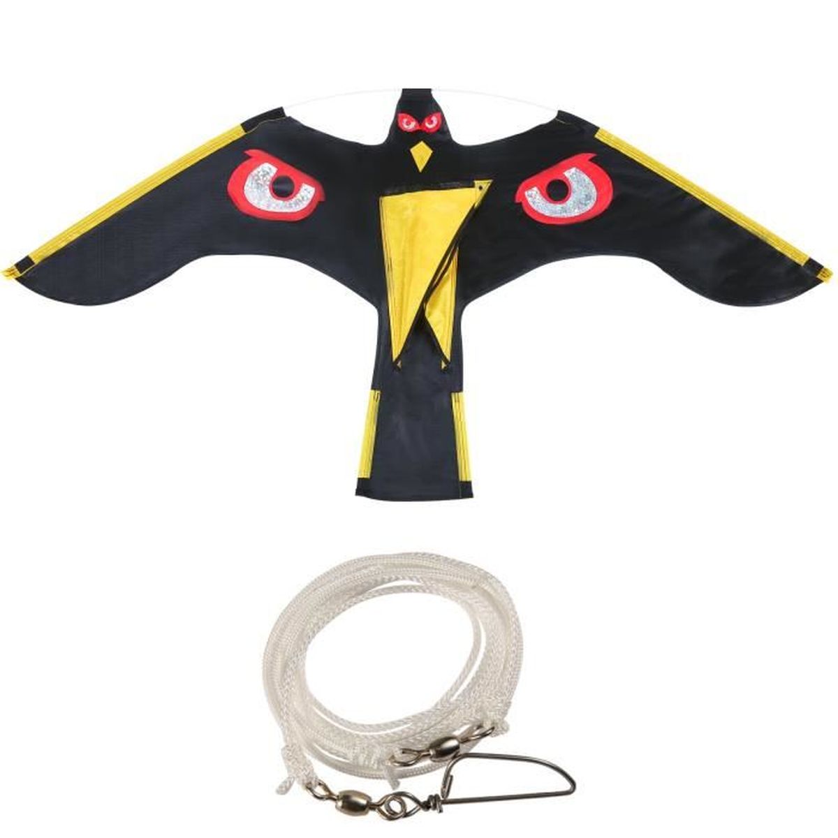 Cerf-volant Faucon Télescopique - Éloigne Les Oiseaux Efficacement Dans Votre Jardin !
