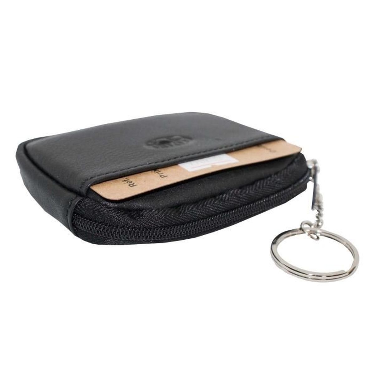Porte-monnaie Porte-clé Unisexe KATANA En Cuir Gras - Réf. 253120 - 3 Couleurs Dispo