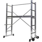 Échafaudage CENTAURE B3 en aluminium - Hauteur de travail max 3m - 2 hauteurs de planchers