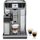Machine à café expresso avec broyeur - DELONGHI - ECAM650.55.MS - Connecté - PrimaDonna Elite - Gris