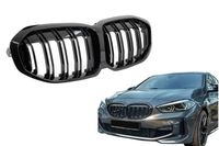 Grilles Rein Calandre pour BMW Série 1 F40 2019+ Double rayure M Design Noir