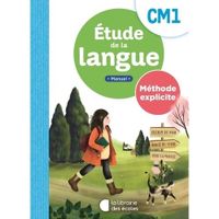 ETUDE DE LA LANGUE CM1. MANUEL, EDITION 2023, FerrÃ© Clochard Sandrine