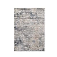 Vercai Rugs Collection Parma - Tapis à Poils Longs - Carpet de Salon Doux - Polyester - Gris - 200x290 cm