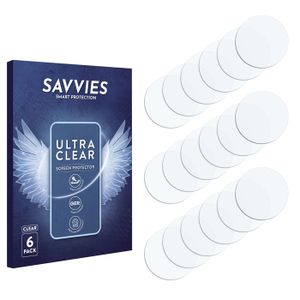 6 Films Protecteurs D'écran Savvies Pour Nikon D40x – Protection Haute Clarté, Anti-rayures Et Anti-traces