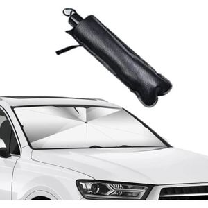Pare-Soleil Voiture Parapluie 150x82cm 2024 - Protection UV Isolation Thermique Pliable