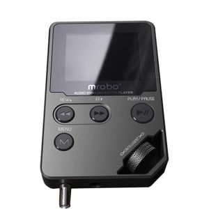 LECTEUR MP3 GRIS 64 ALLER-Lecteur de musique MP3 en métal, rad