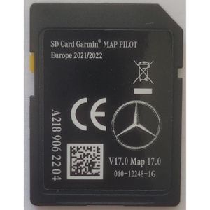 GPS AUTO Carte SD GPS MERCEDES GARMIN MAP PILOT Europe 2021