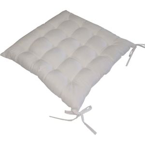 Coussins de siège 4 pcs 40x40x6cm rouge//or Coussin d/'assise avec rembourrage en mousse