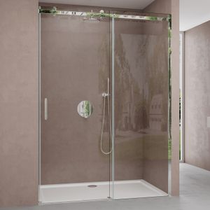 porte de douche coulissante pour douche italienne cdiscount
