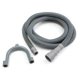 2 M Universel Machine à Laver Prise Tuyau Eau Tuyau Vidange Gris Kit D/'Extension