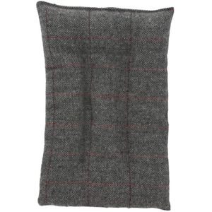 Compartiments séparés 65 x 23 cm Coussin chauffant pour micro-ondes Bleu 100 /% coton Coussin de blé à nouer Tissu piqué