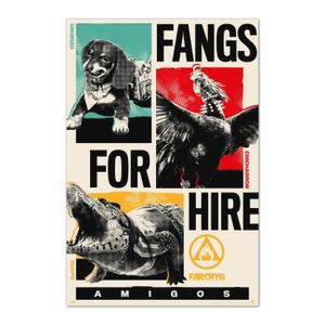AFFICHE - POSTER Poster Far Cry 6 Fangs For Hire