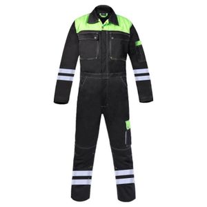 Combinaison de travail vert Cdiscount