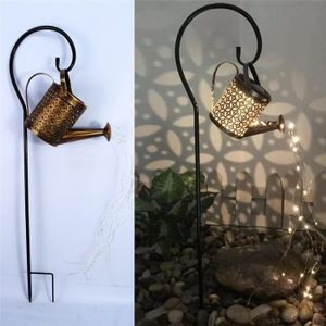 LAMPE DE JARDIN  Lampadaire extérieur,Lampe de jardin avec arrosoir