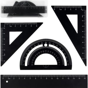 OPITEC - LOISIRS SCIENCES CREATIVITE  Equerre géométrique avec poignée (22  cm)
