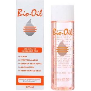 SOIN VERGETURES Bio‑Oil est un produit de soin de la peau spécialisé et formulé pour aider à améliorer l’apparence des cicatrices, des vergetures
