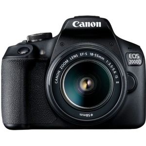 APPAREIL PHOTO RÉFLEX Canon EOS 2000D Kit 18-55 IS II Appareil Photo Num