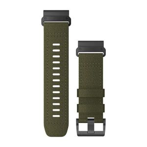 FEUILLE-CARTE DE MATCH Bracelet de montre nylon Garmin QuickFit 26 - vert - TU