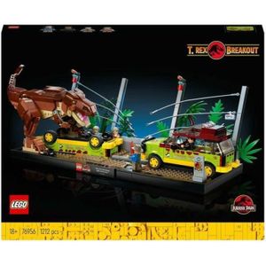 ASSEMBLAGE CONSTRUCTION LEGO®Jurassic Park - L'Évasion du T-Rex - 76956 - 