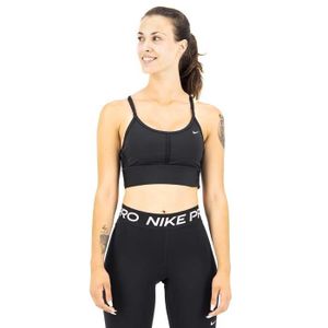 BRASSIÈRE DE SPORT Nike DB8765 W NK DF INDY LL BRA Sports bra women's black-white S