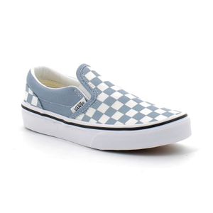 SLIP-ON Chaussures Vans Slip-On Junior Bleu - À Élastique 
