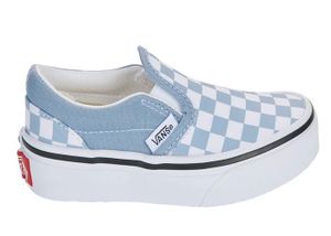 SLIP-ON Chaussures Vans Slip-On Junior Bleu - À Élastique 