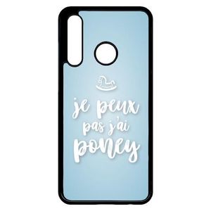 COQUE - BUMPER Coque smartphone - JE PEUX PAS JAI PONEY FOND BLEU
