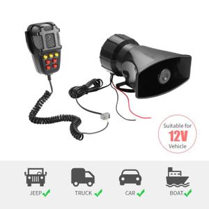 Loud Horn Auto Haut-parleur d/'alarme 12 V 150db Tone Véhicule Bateau Voiture Moteur Moto va