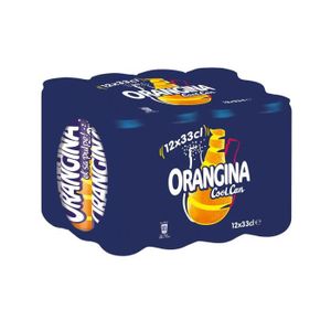 ENERGY DRINK ORANGINA Canettes 12x33cl
