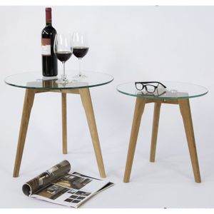 Table Basse Qui S Emboite Lot Tables D Appoint Achat Vente Pas Cher