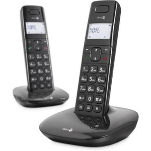 Téléphone fixe Comfort 1010 Duo Téléphone Sans Fil Dect Pour Seni