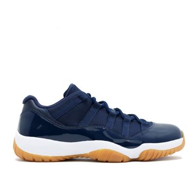 jordan 11 low bleu