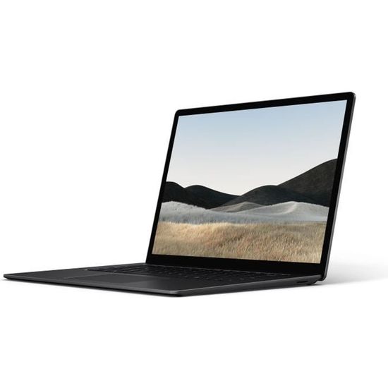 PC Portable - MICROSOFT Surface Laptop 4 - 15" - Intel Core i7 - RAM 16Go - Stockage 512Go SSD - Windows 10 - Noir - AZERTY