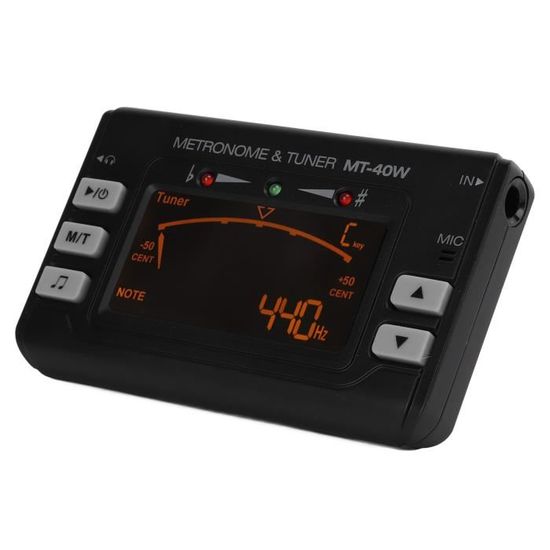Métronome Numérique Mini Elprico - Tap Tempo, Sortie Casque - Pour Piano Et Guitare