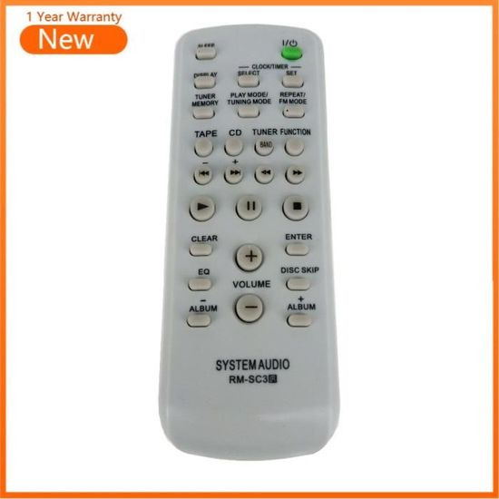 Télécommande RM-Series Pour Sony CMT-CP505MD - Neuf, Compatible HiFi, Remplacement Original