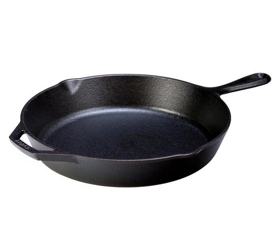Lodge Poêle en fonte naturelle 30cm Tous feux dont four, induction, bbq Made in USA Sans
