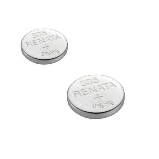 Renata 335 SR512SW Knopfzellen-Batterien – 10 Stück, 1,55 V, Made In Switzerland