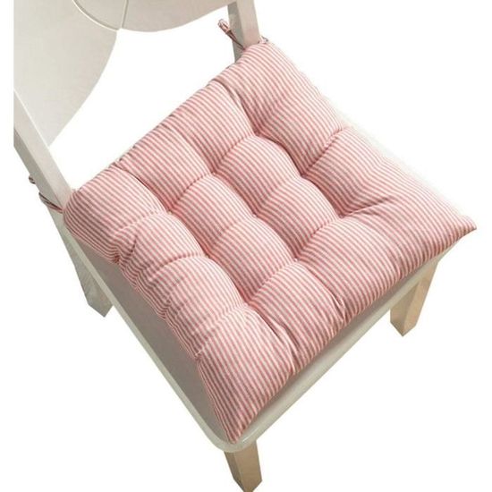 ponpfden Coussin De Chaise Antidérapant 1/2/4 Paquets De Galette De Chaise Imperméables, Coussin De Siège en Simili Cuir/Coussin De Chaise De Salle À Manger, 40 * 43 Cm