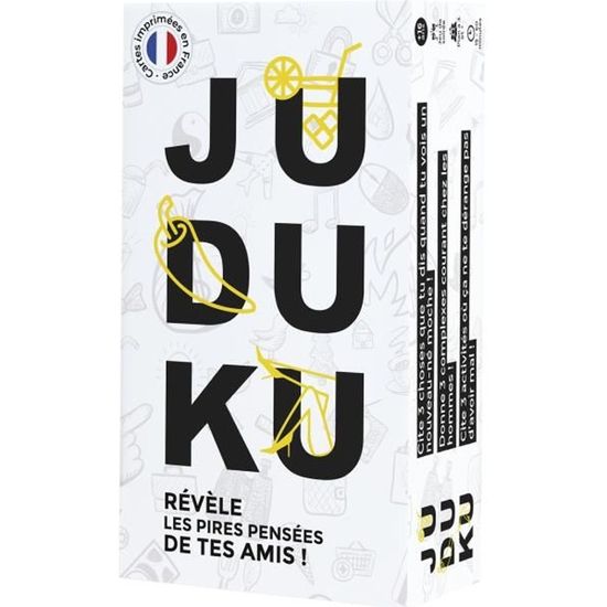 Jeu de société adultes - JUDUKU - Sans Pitié La Double Peine - Méchant et  créatif - 3-10 joueurs - Cdiscount Jeux - Jouets