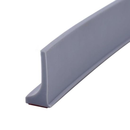 Barrière D'Eau Silicone 200 Cm X 5 Cm - Blanc - Pour Salle De Bain & Cuisine