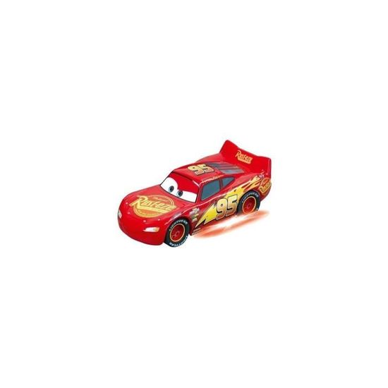 Cars Flash McQueen Neon Lights Disney 1 43 Voiture de course avec lumieres Pour Carrera circuit GO Nouveaute Cdiscount Jeux Jouets
