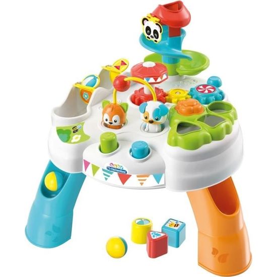 Table d'activités pour bébé Park Multicolore - CLEMENTONI - Jouet interactif - Intérieur - 24 mois - 2 ans