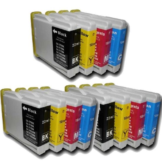 LC970XL/LC1000M Cartuccia Compatibile Magenta Per Brother DCP 130C - Foto 13