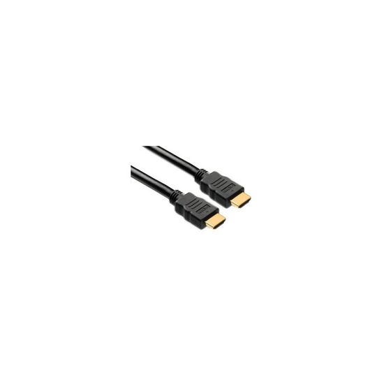 Câble HDMI 4K Hama 5 Mètres - Haute Vitesse Avec Ethernet, HDR, ARC, Blindé - Garantie 10 Ans (Noir)