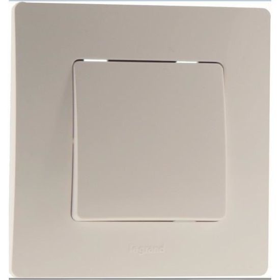 LEGRAND Interrupteur à Témoin 10A Composable Avec Voyant Plexo Gris