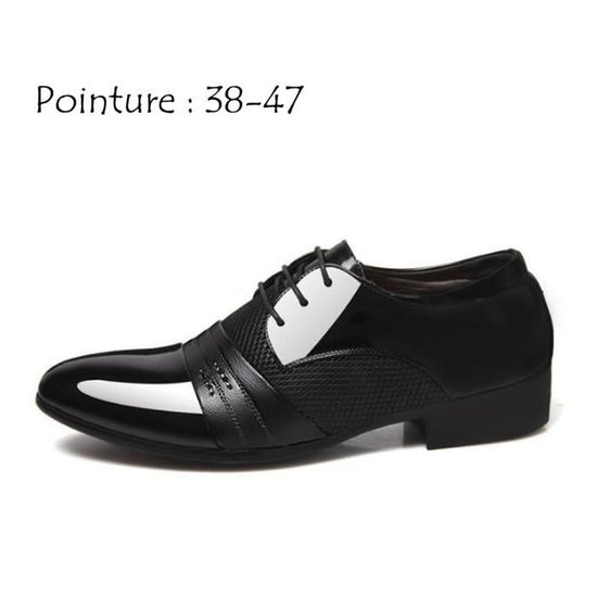 Chaussures Habillées Homme En Cuir - Derby Oxford Classiques, Légères Et Antidérapantes
