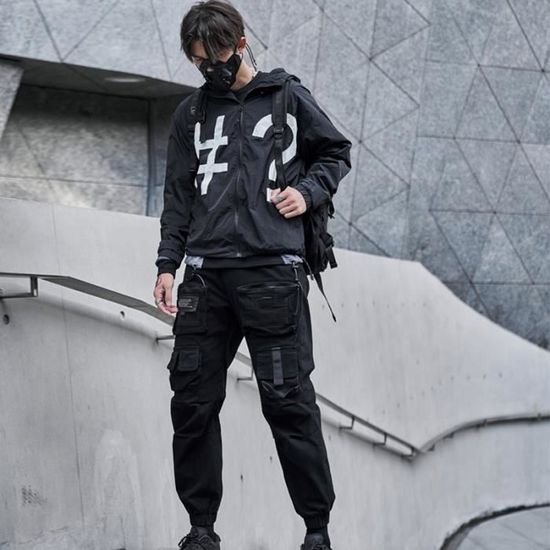Pantalon Cargo Camouflage Homme - Coupe Regular - Tissu Coton - Streetwear
