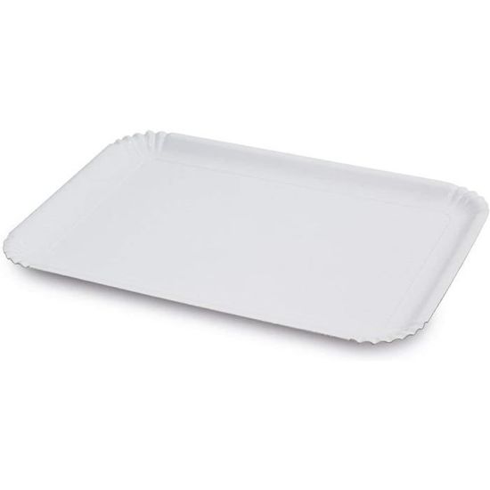 Eco Leaf Lot De 20 Plateaux Ovales Jetables En Aluminium De