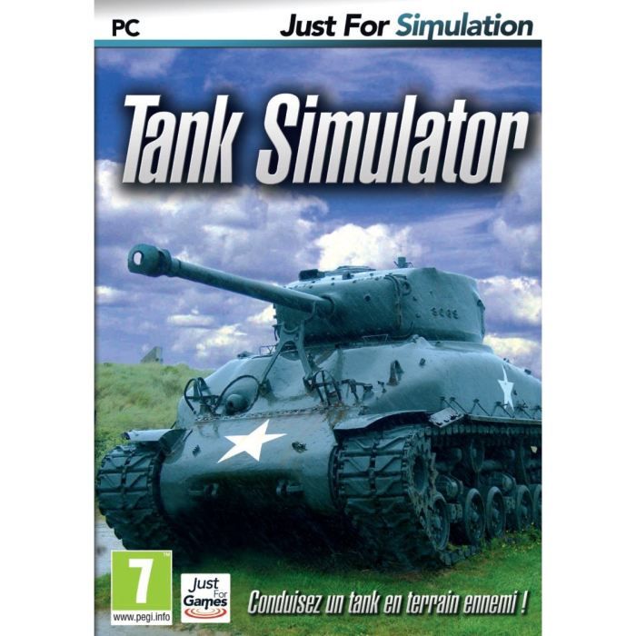 Just For Games Tank Simulator / Jeu PC